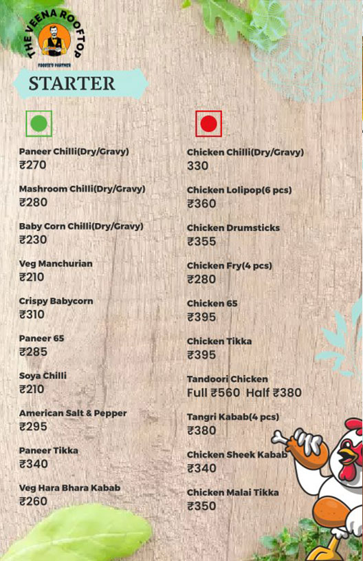 menus