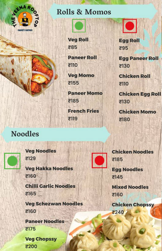 menus