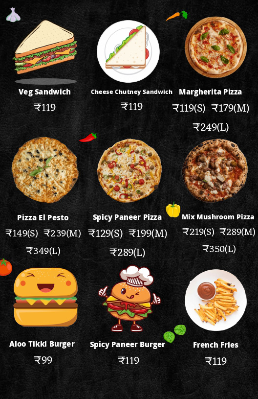 menus